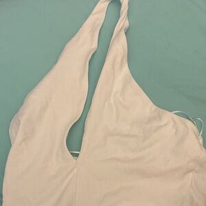 Zara White Halter Top